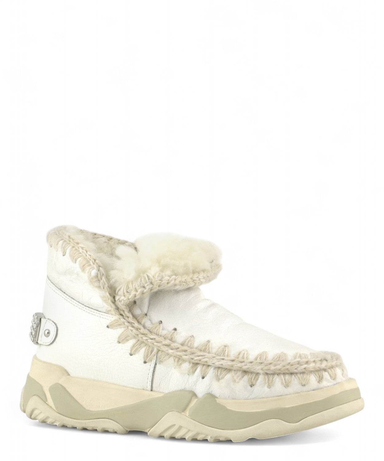 Sneaker Eskimo Trainer Rhinestones Mou-Mou-Stivali-Vittorio Citro Boutique