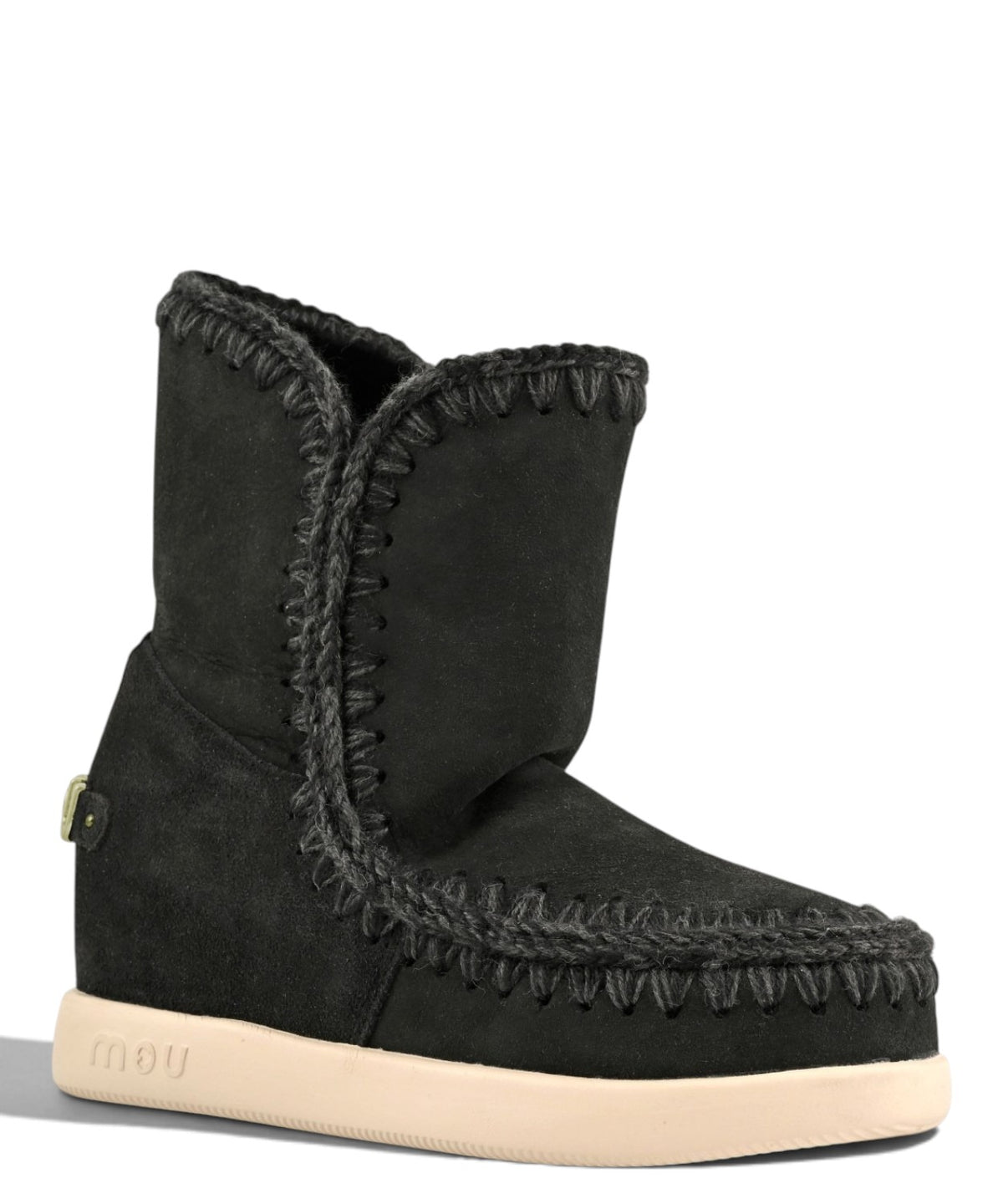 Damenstiefel Mou New Inner Wedge Suede mit innerem Keilabsatz