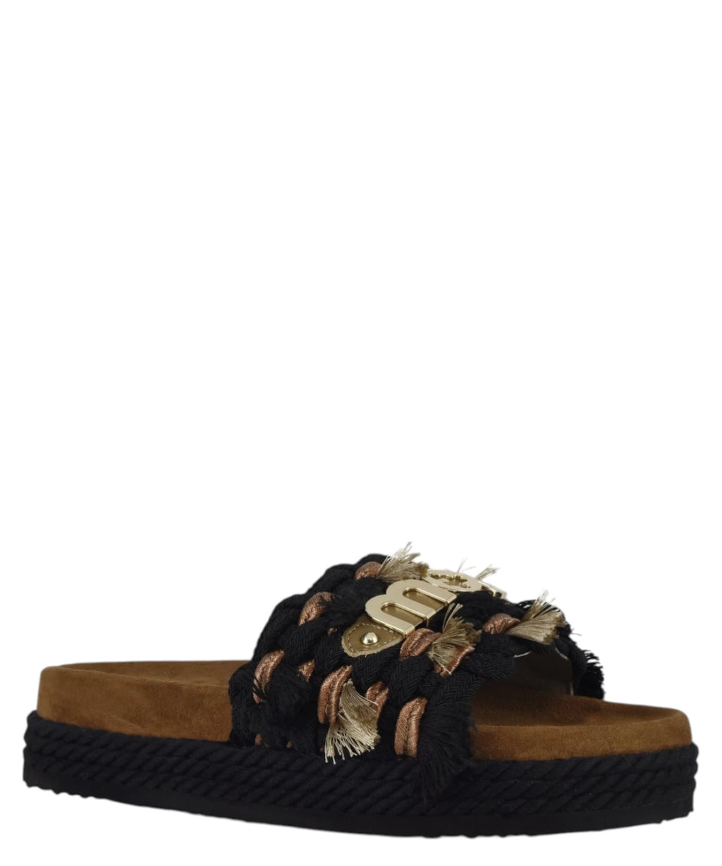 Mou zomersandalen met franjes