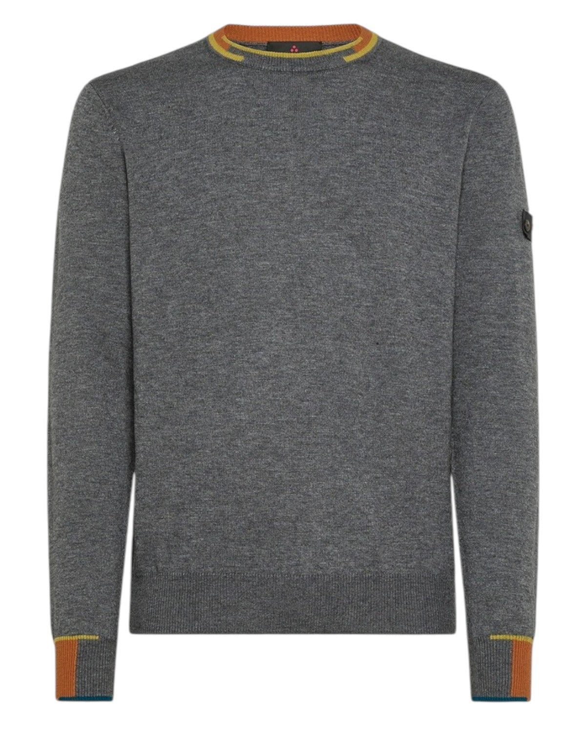 Maglione Marlon 04 in misto lana con dettagli a contrasto-Peuterey-Maglieria-Vittorio Citro Boutique