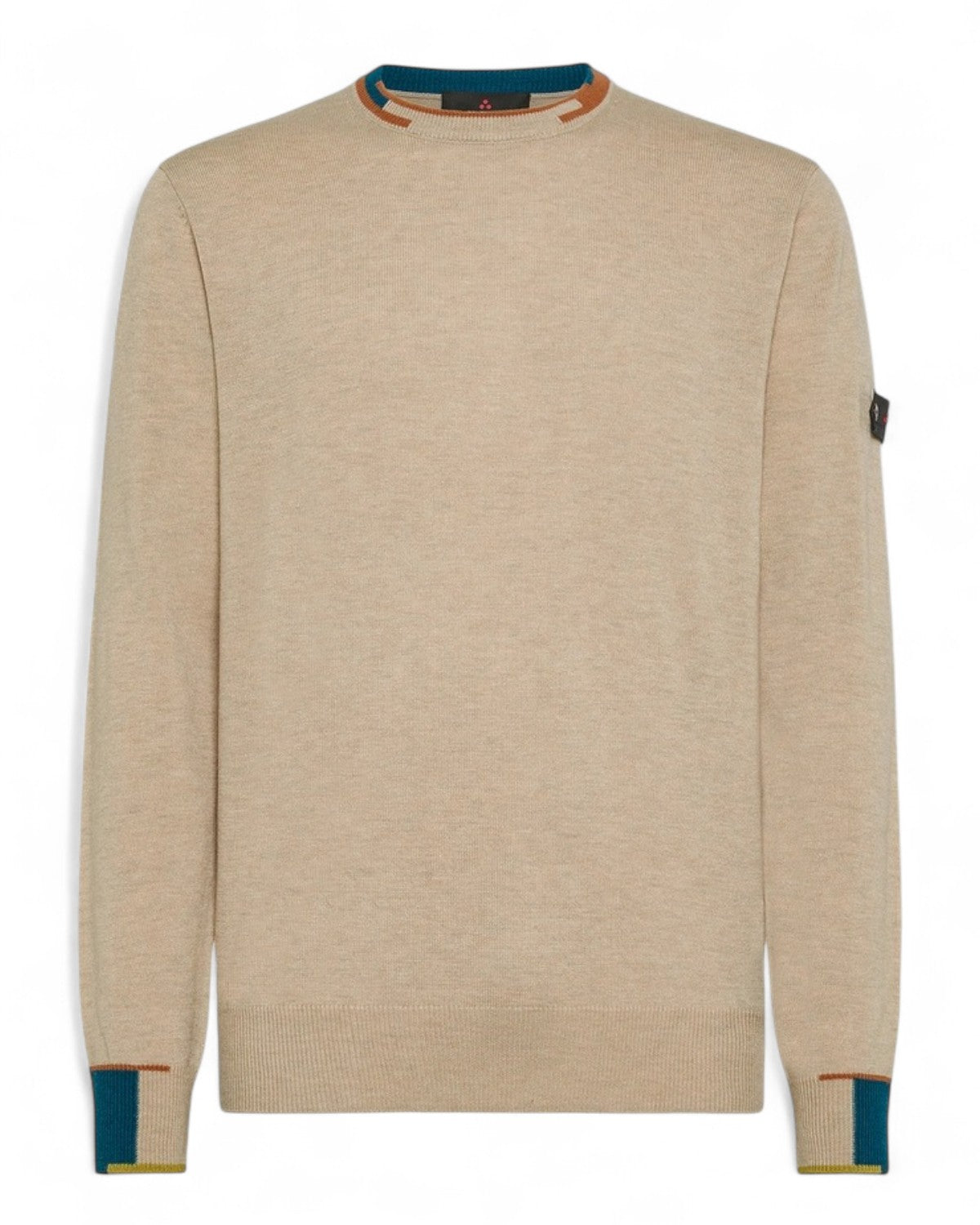 Maglione Marlon 04 in misto lana con dettagli a contrasto-Peuterey-Maglieria-Vittorio Citro Boutique