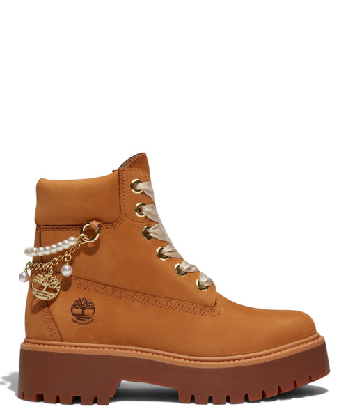 Stilingi „Timberland“ Stone Street 6 colių neperšlampami moteriški auliniai batai su platforma