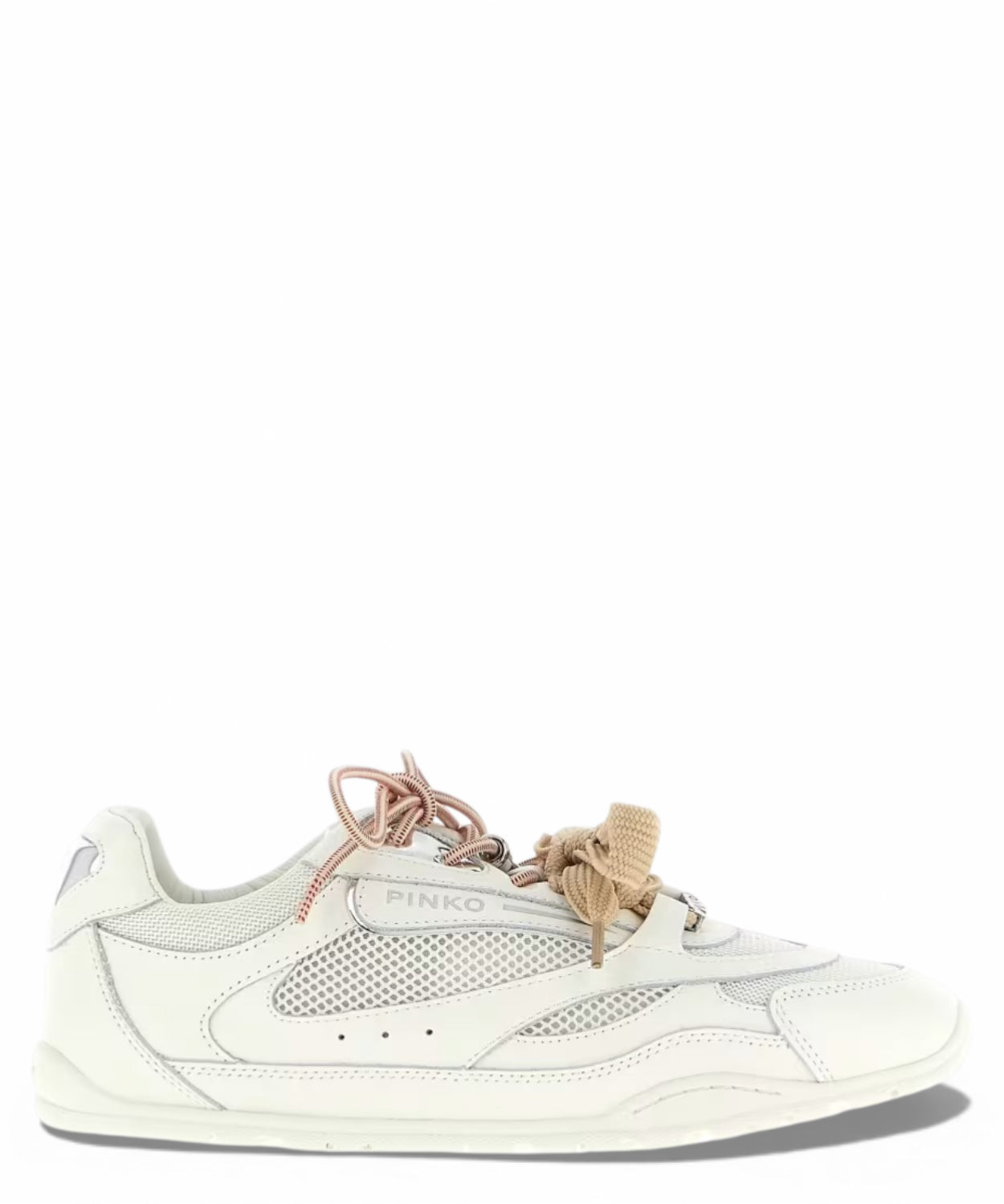 Sneakers Pinko YULIA 01 con doppi lacci e applicazioni