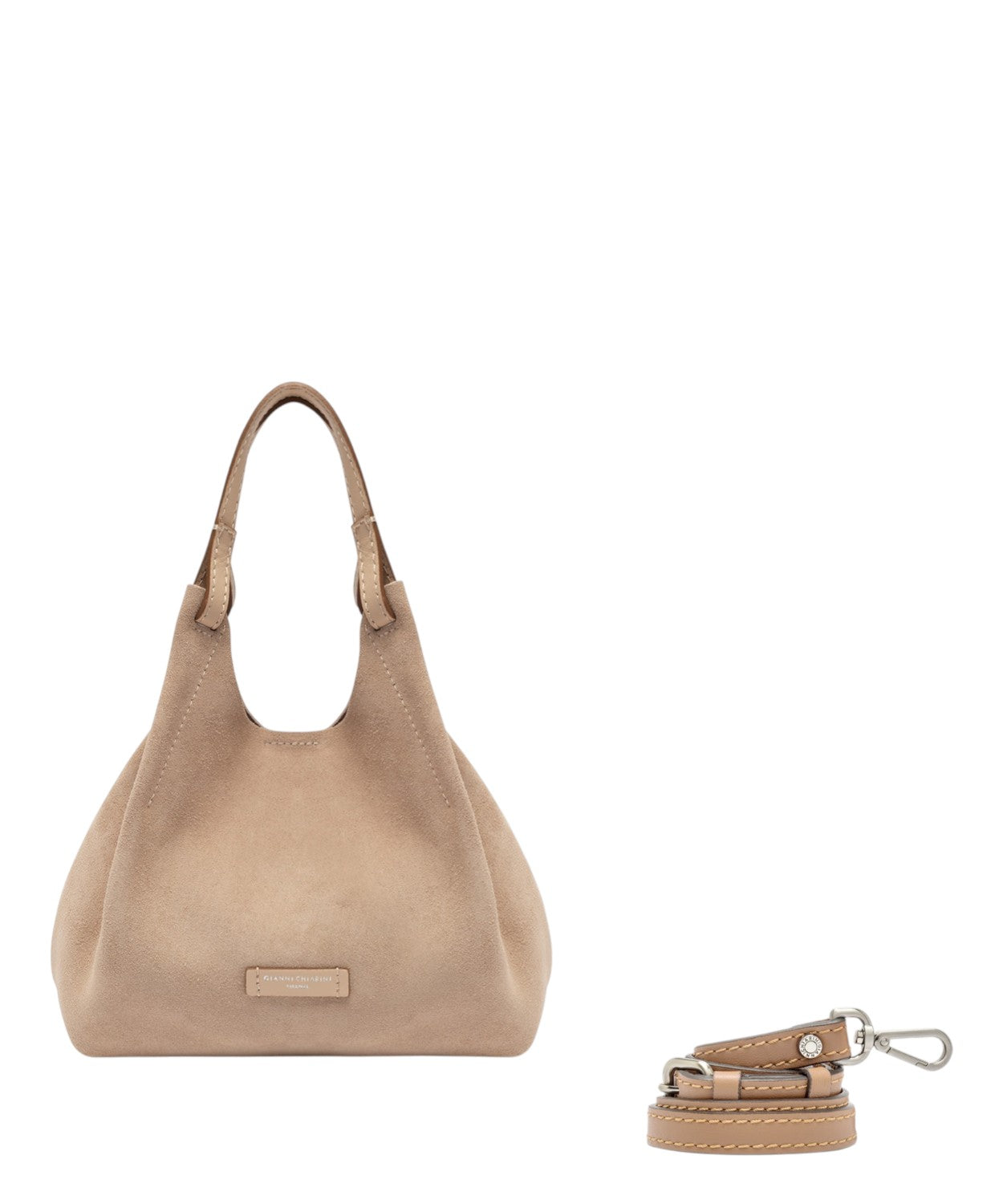 Gianni Chiarini DUA Mini Borsa in Pelle Scamosciata