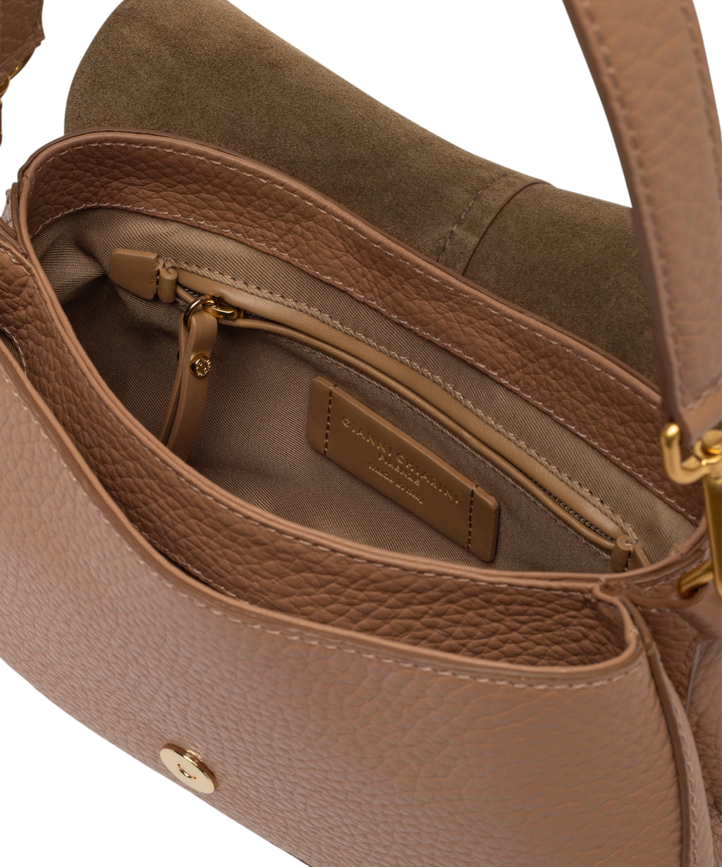 Gianni Chiarini Helena Round Bag with shoulder strap
