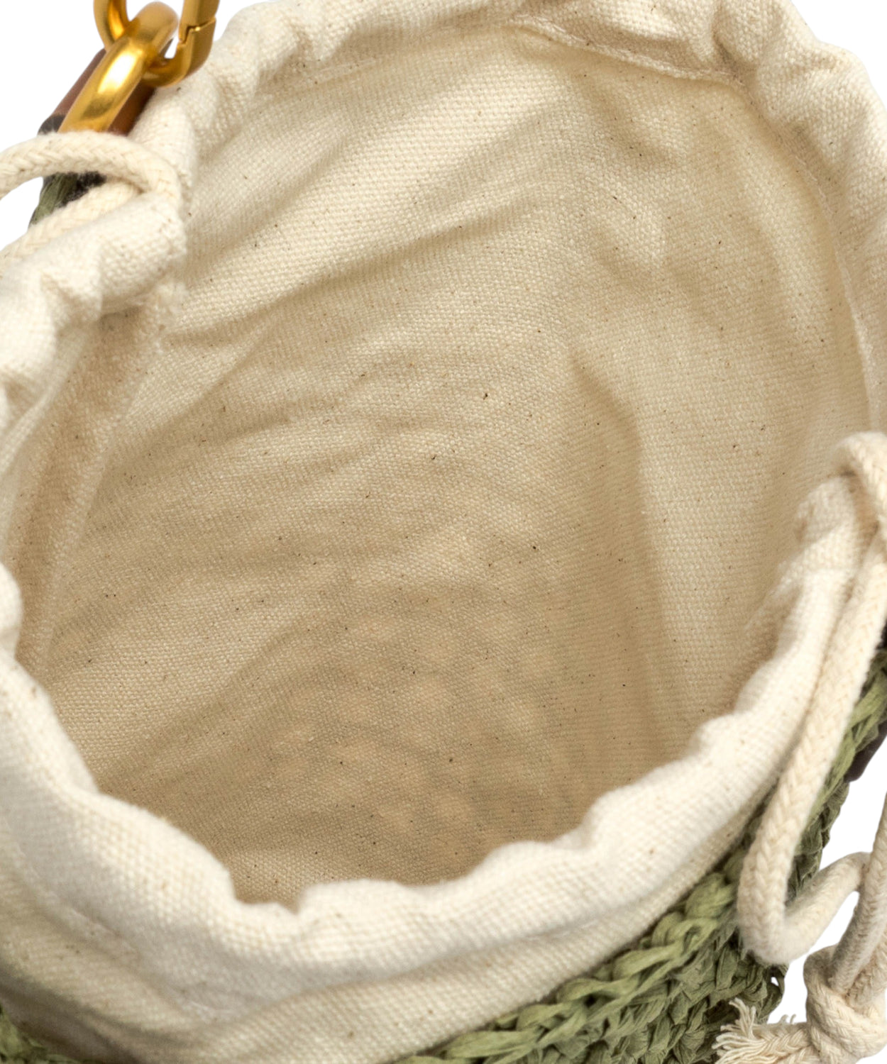 Gianni Chiarini Nefeli Borsa Secchiello in Paglia Crochet