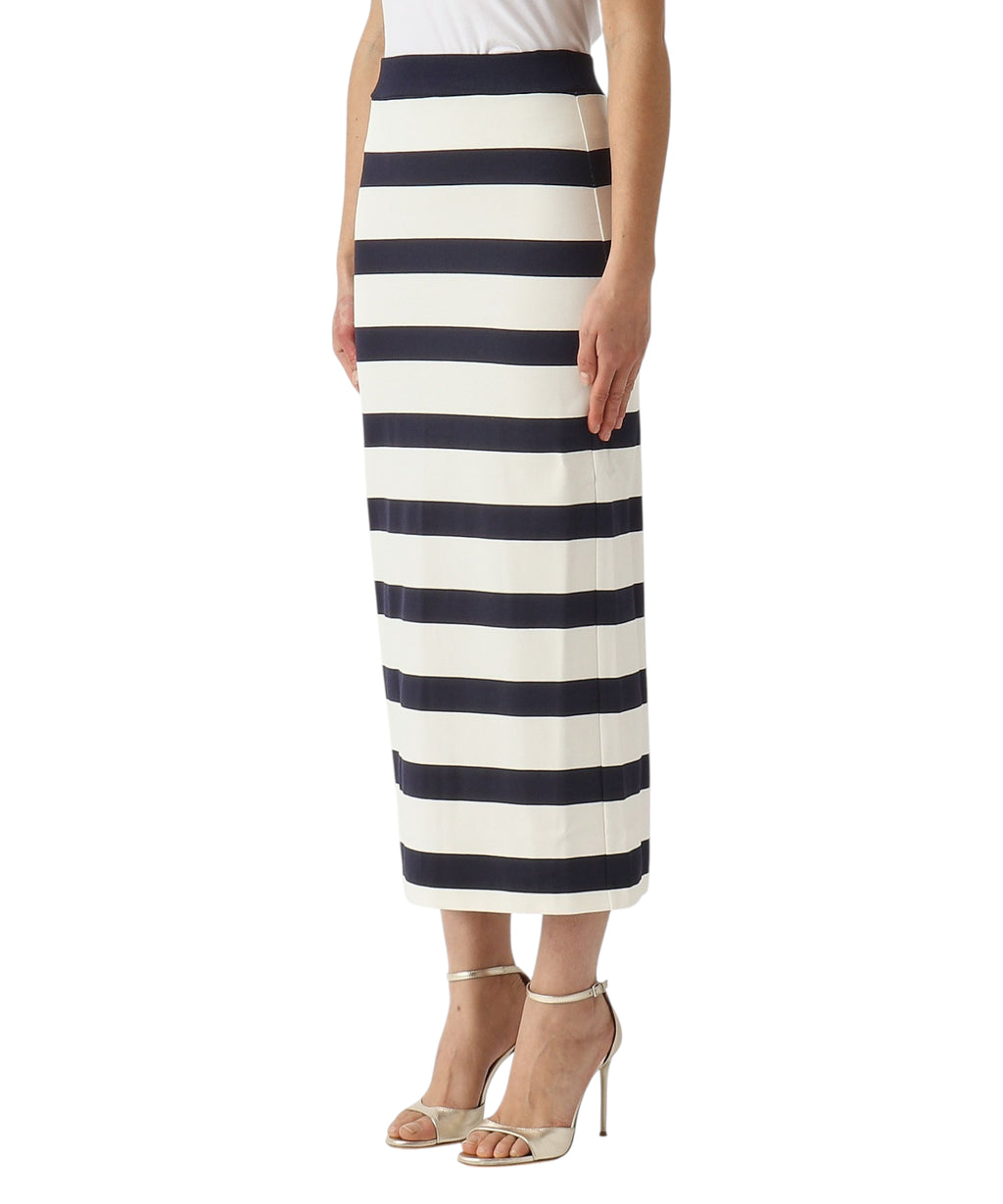 Lange gestreepte rok MM Max Mara RIVIERA