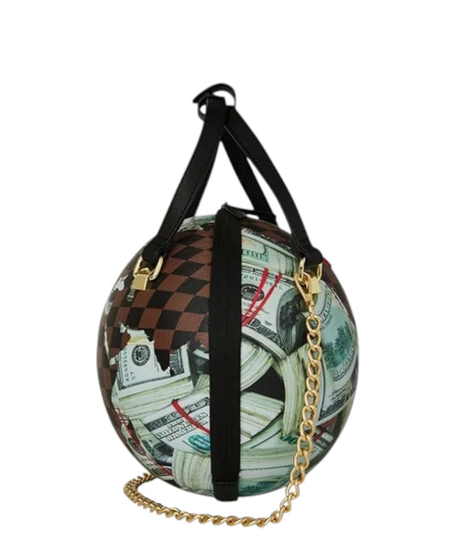 Borsa a Spalla Money Banks in PVC