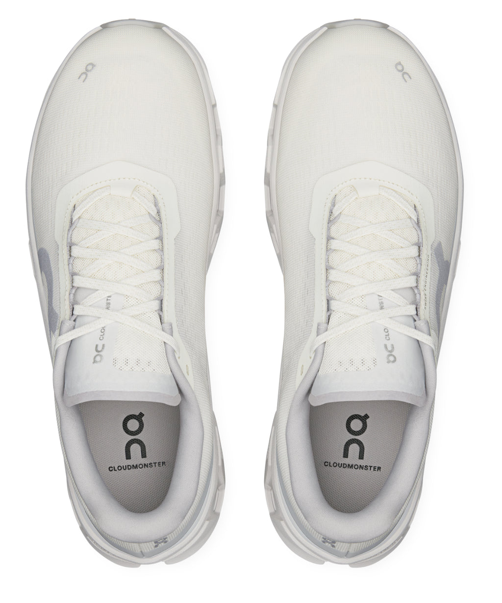 On Cloudmonster 1 White Sneakers with CloudTec®