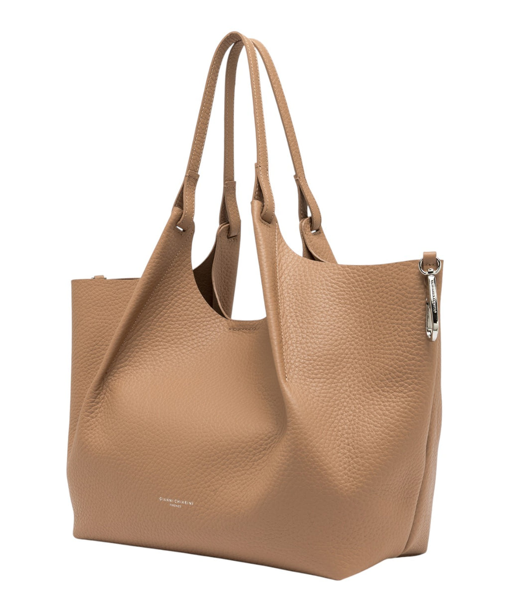 Borsa DUA leren dubbele maxi korrel