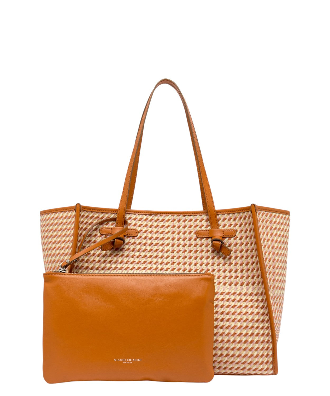 Borsa a spalla Marcella in pied de poule Gianni Chiarini