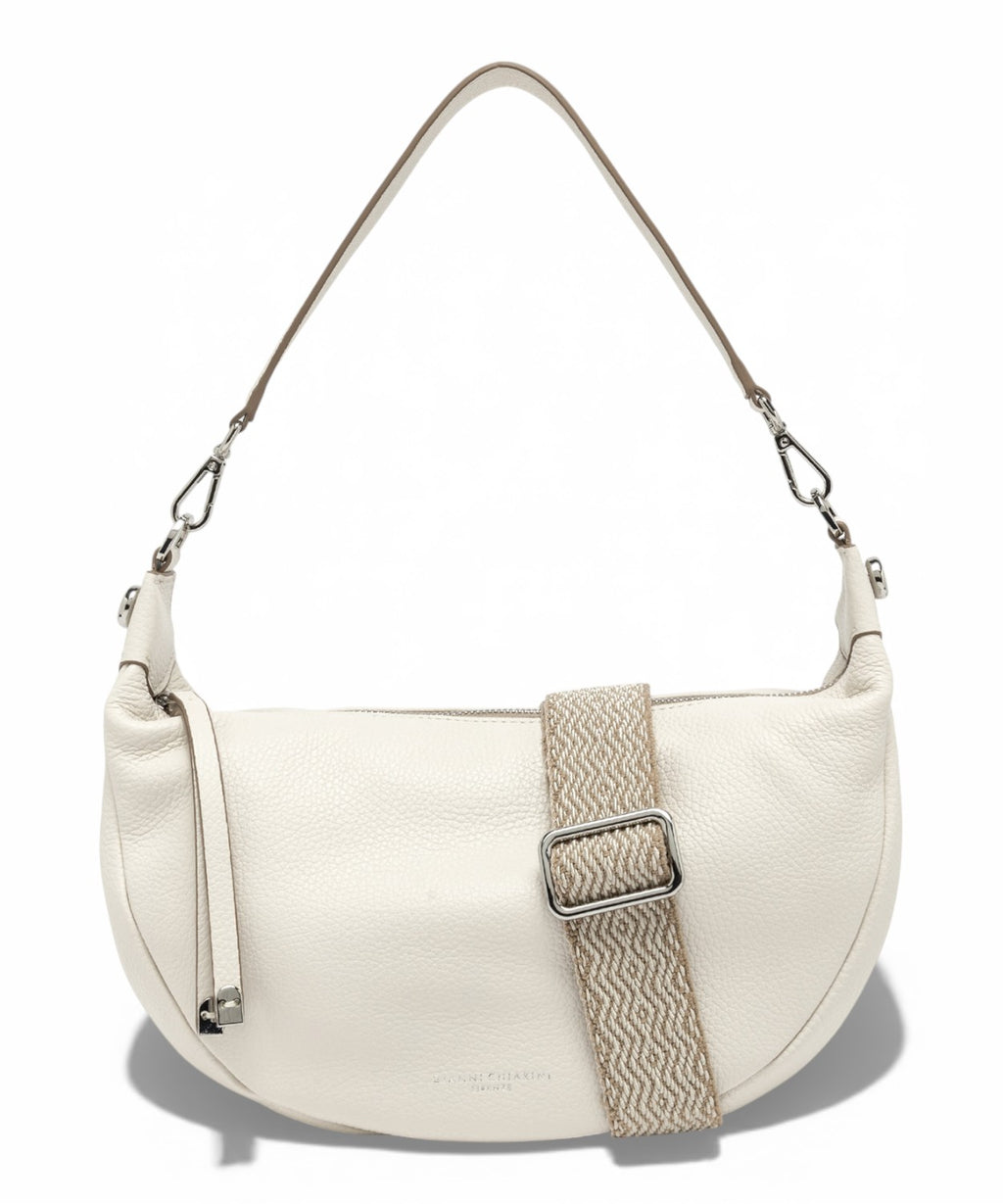 Gianni Chiarini Aisha Bag in pelle martellata con tracolla