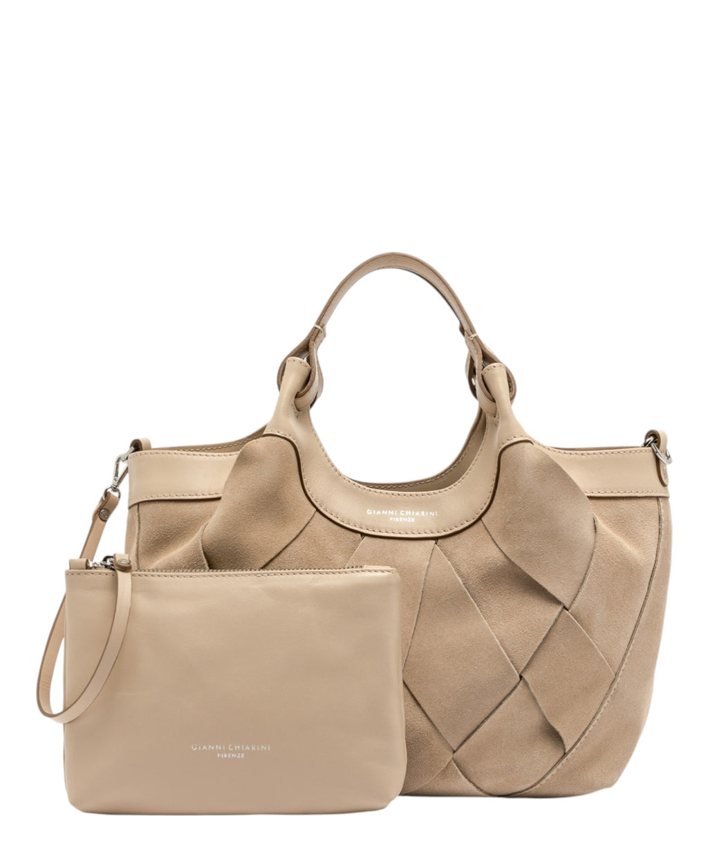 Borsa DUA Gianni Chiarini in suède leer