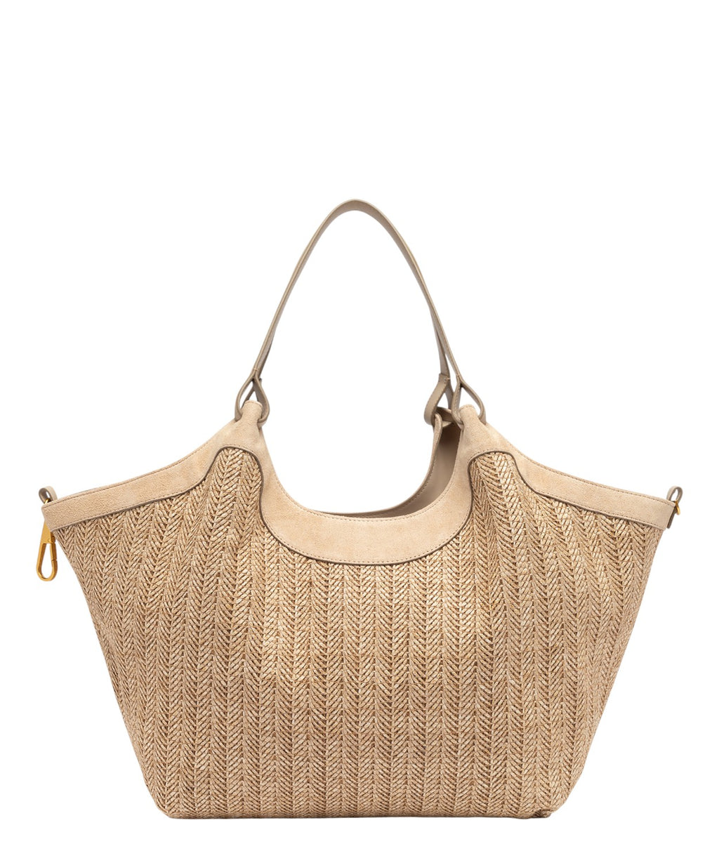 Bolso DUA en paja trenzada Gianni Chiarini