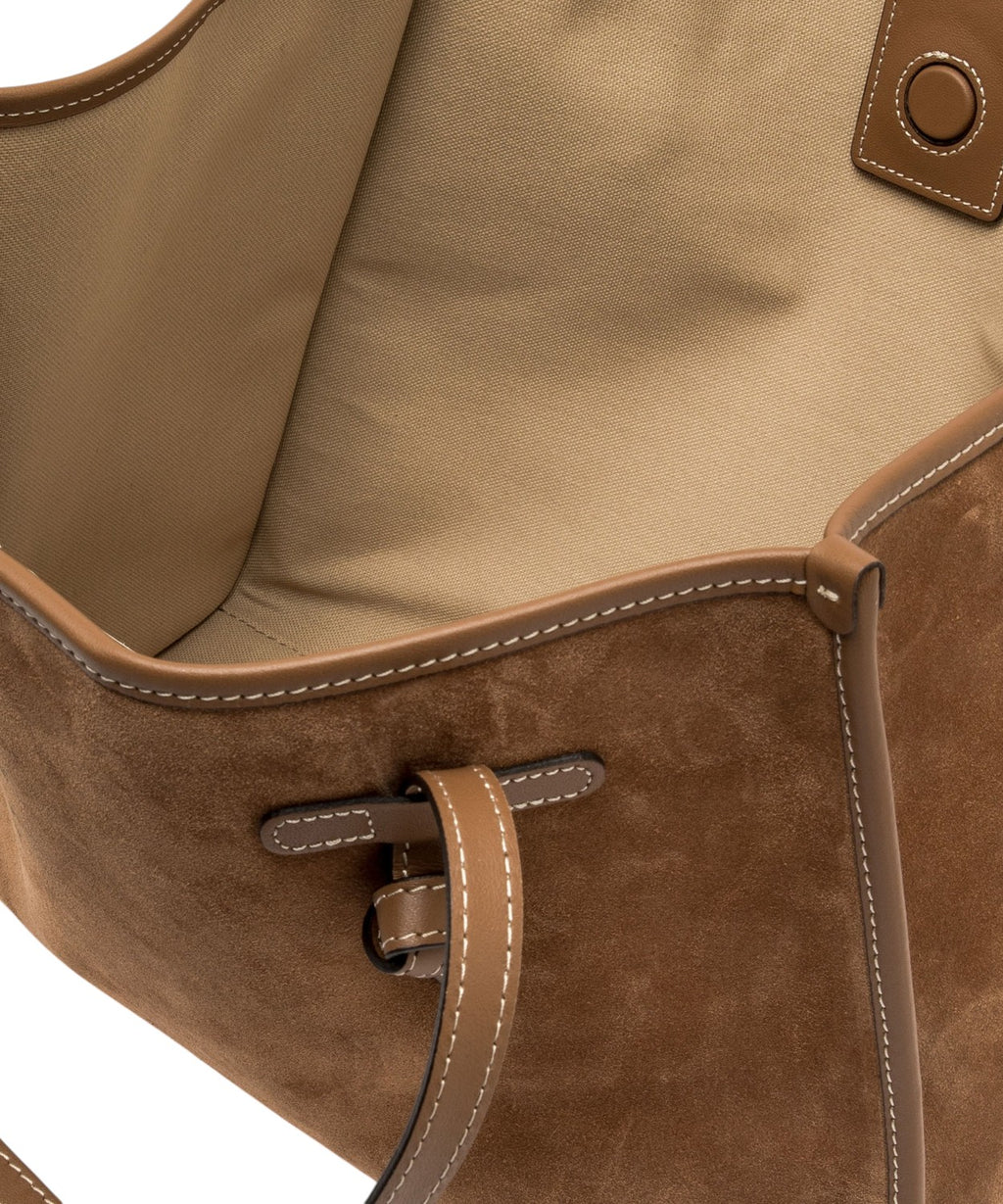 Borsa Shopping Marcella Big in Pelle Scamosciata