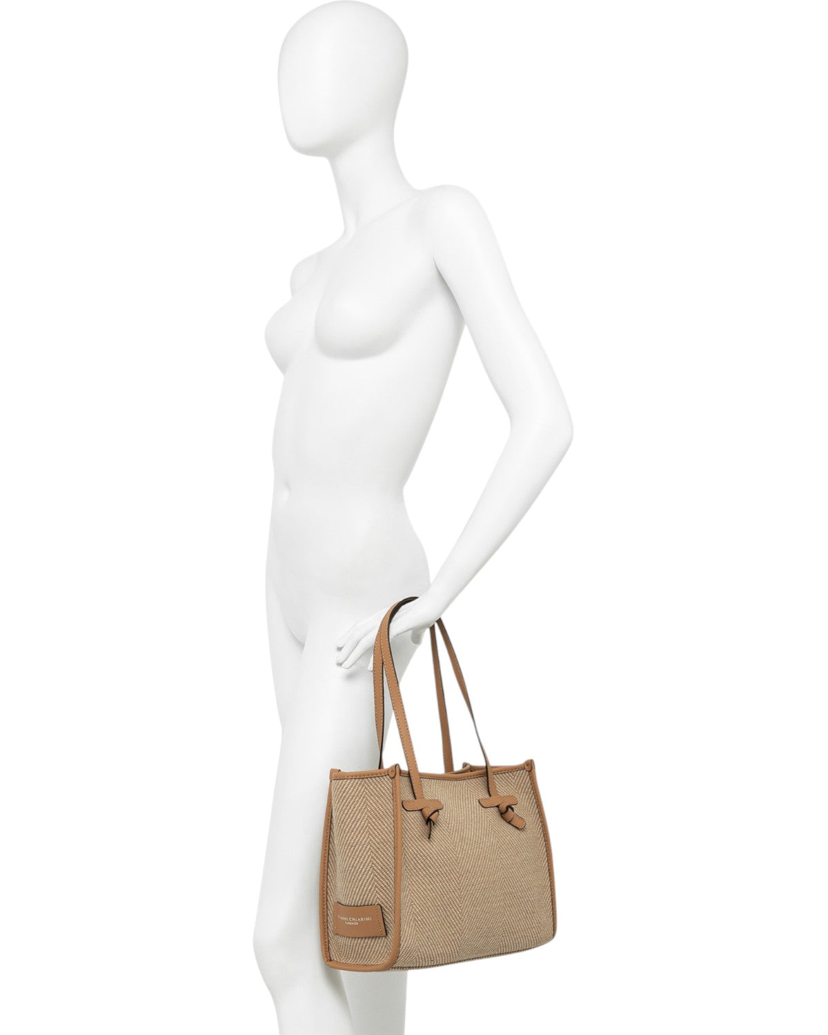 Shopping Bag Marcella in lana spigata-Gianni Chiarini-Borse a spalla-Vittorio Citro Boutique