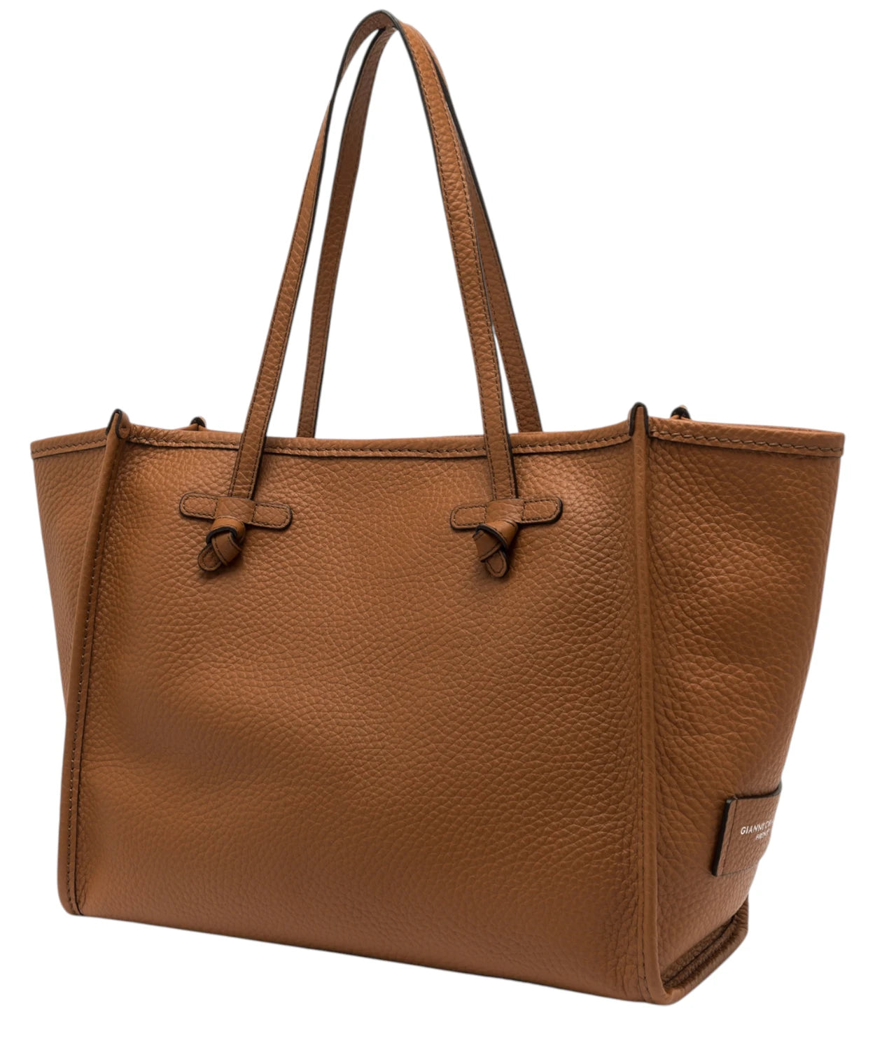 Shopping bag Marcella double grana maxi-Gianni Chiarini-Borse a spalla-Vittorio Citro Boutique