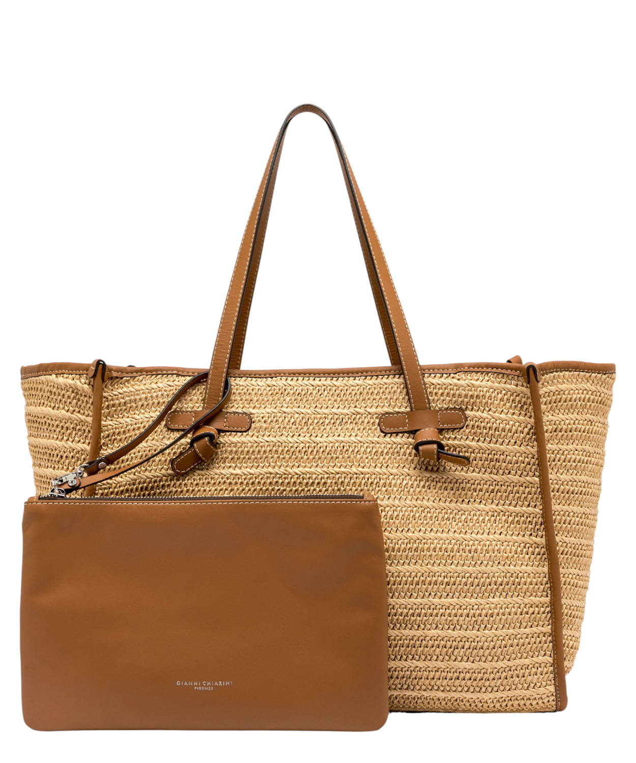 Gianni Chiarini Marcella Bag in Rafia