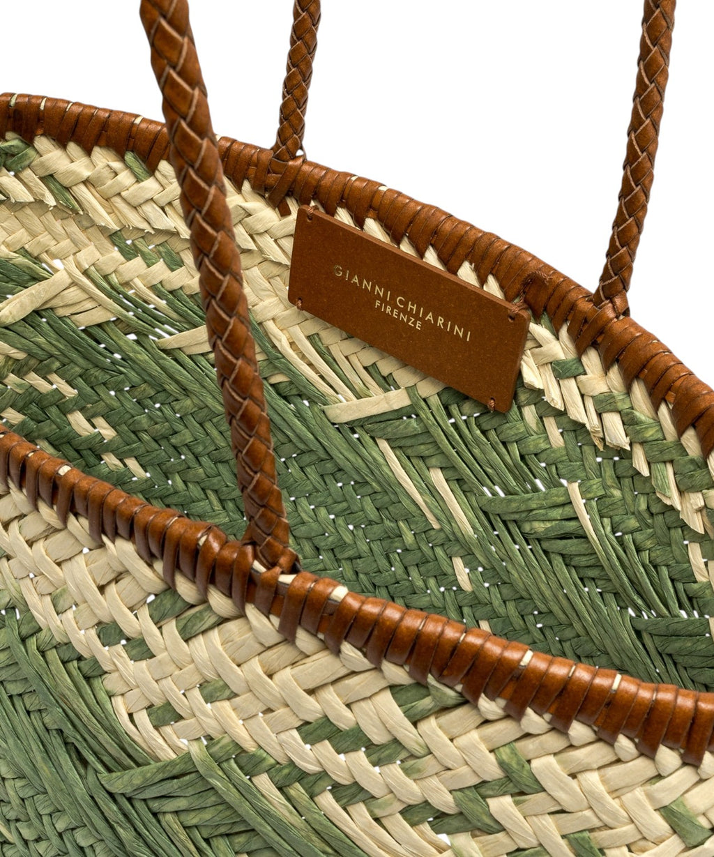 Paloma Gianni Chiarini Woven Straw Bag