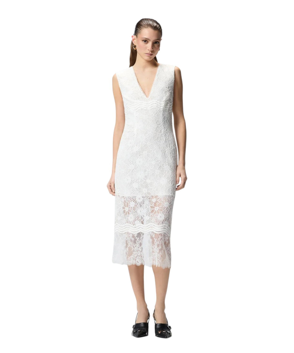 Abito Audrey Midi Pinko in Pizzo
