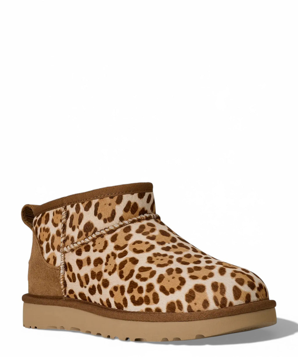 UGG Classic Ultra Mini Women's Animal Print Calf Hair