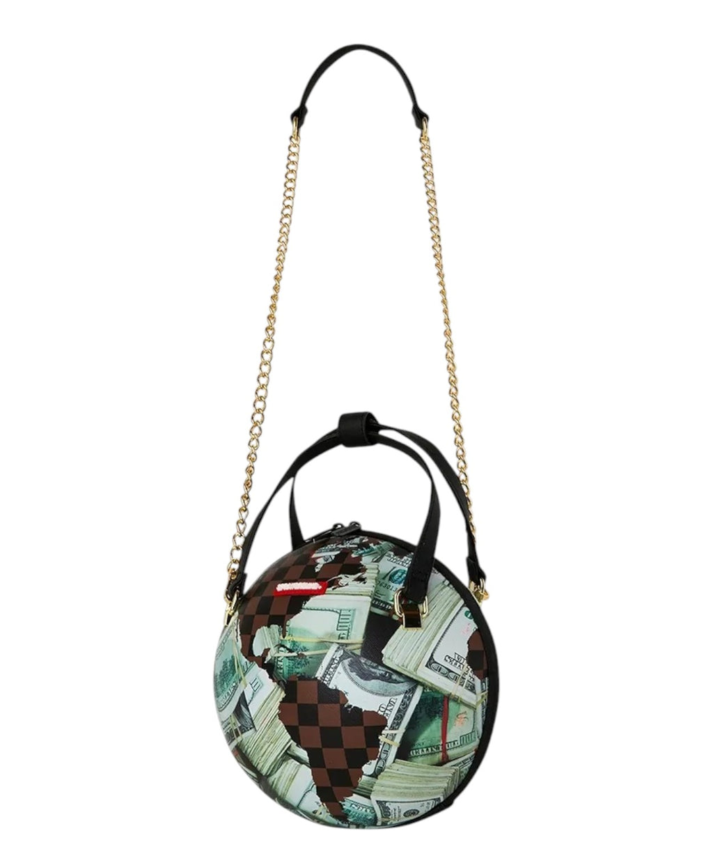 Borsa a Spalla Money Banks in PVC