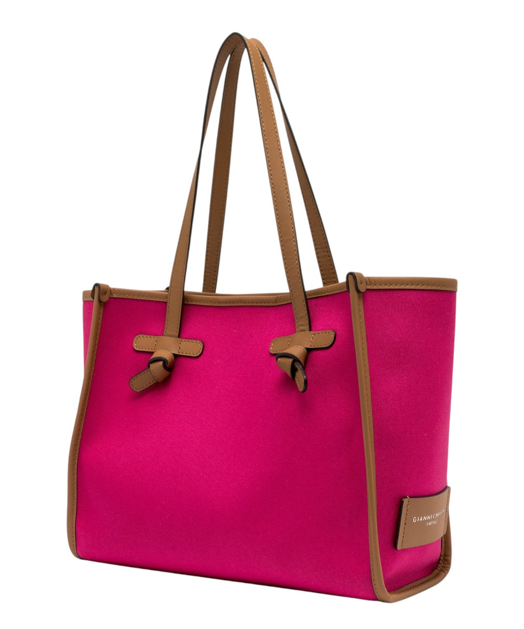Gianni Chiarini Marcella Medium Canvas Shoulder Bags