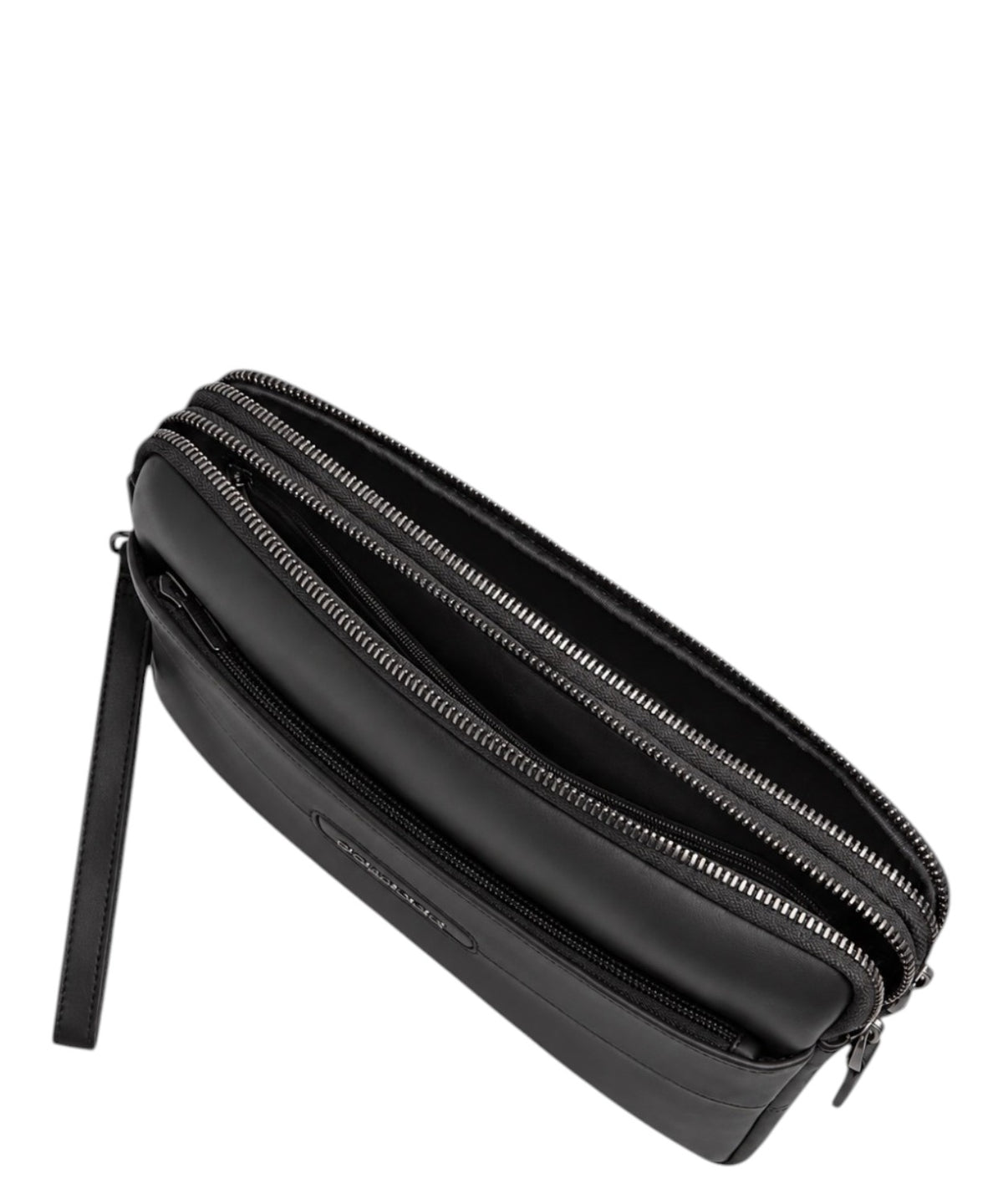 Piquadro Clutches til Mænd i læder med 2 rum og RFID