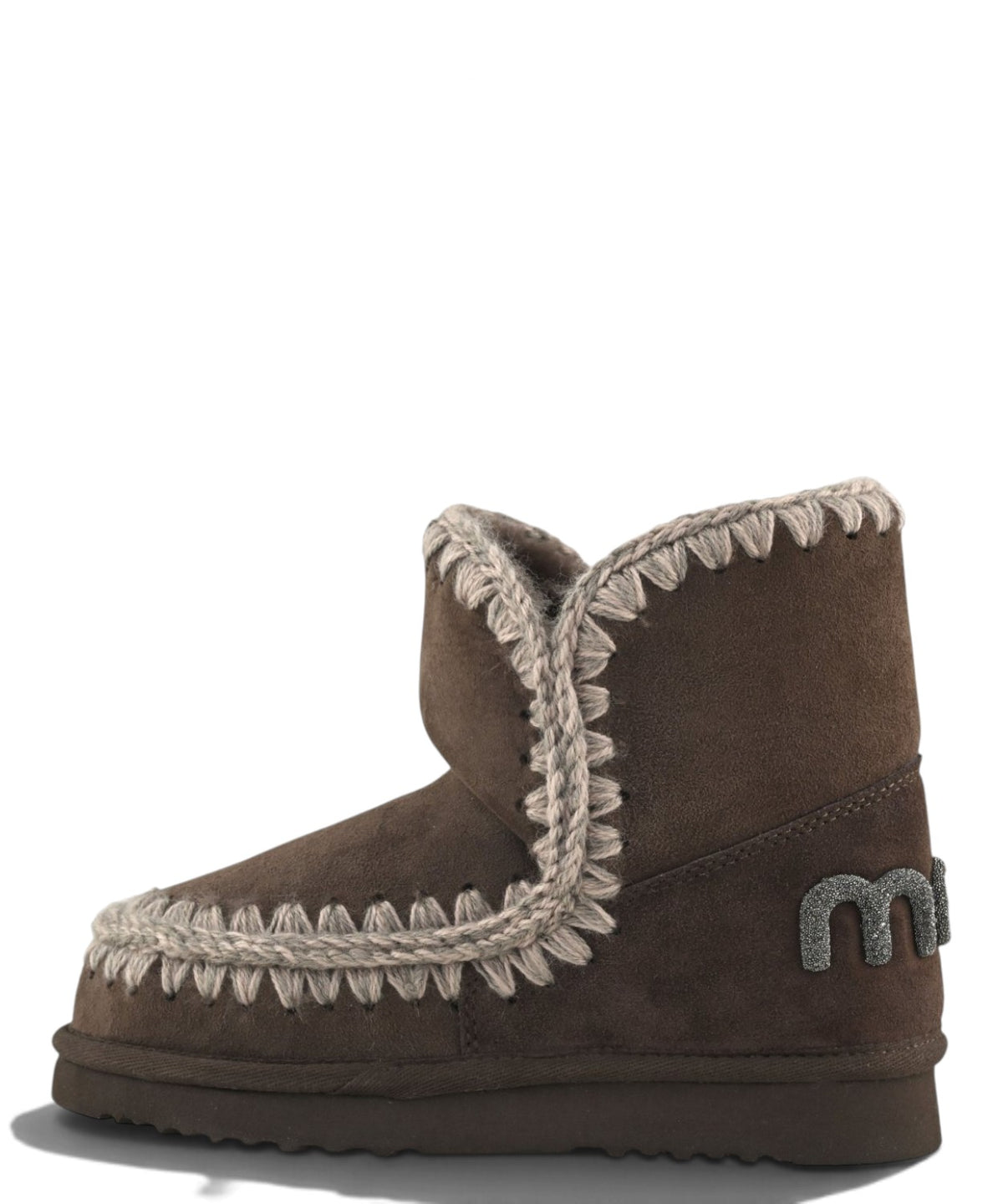 Damenstiefel Mou Eskimo 18 Glitter Logo aus Schaffell