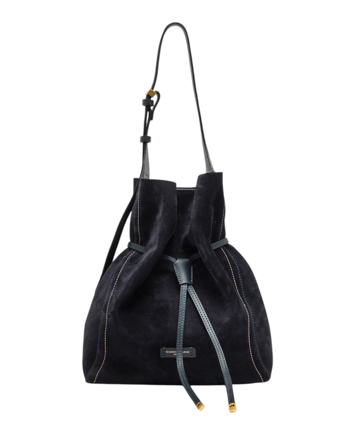 Carteira Gianni Chiarini Sienna Grande em pele de camurça