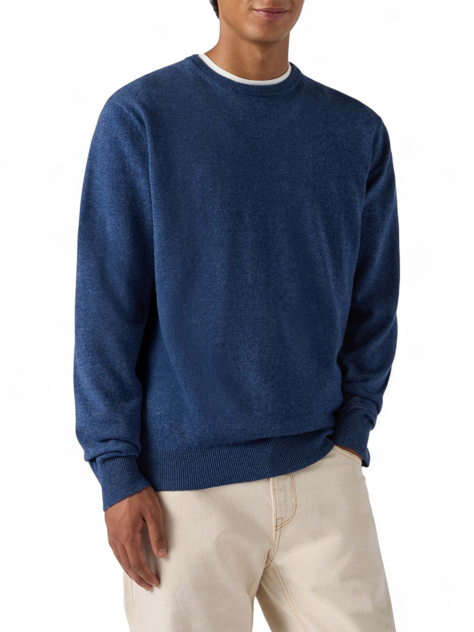 Maglione Regent Merino in lana e cashmere-Mc2 Saint Barth-Maglieria-Vittorio Citro Boutique