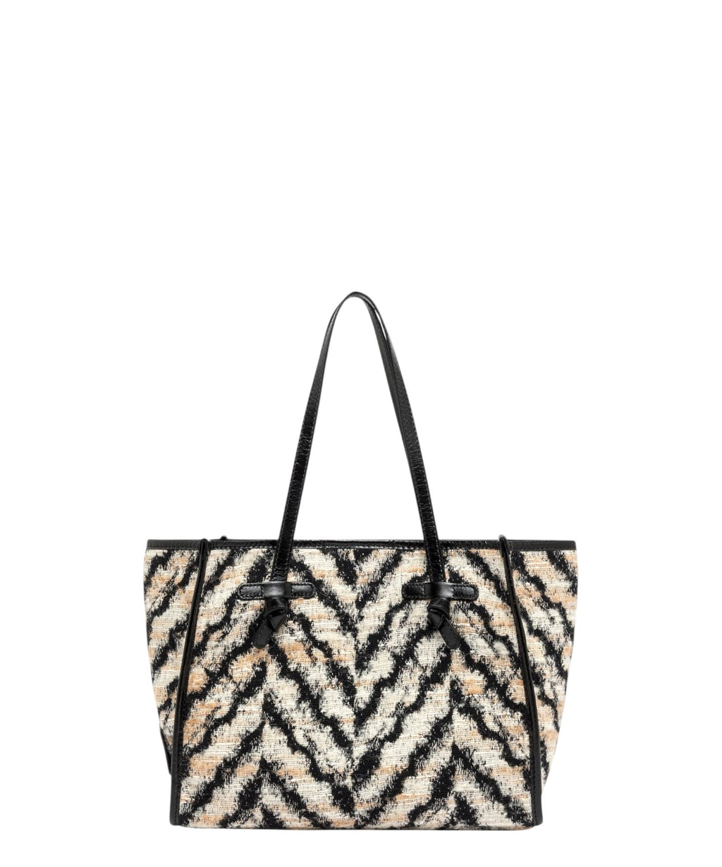 Tas Gianni Chiarini Marcella Zebra van gemengd wol
