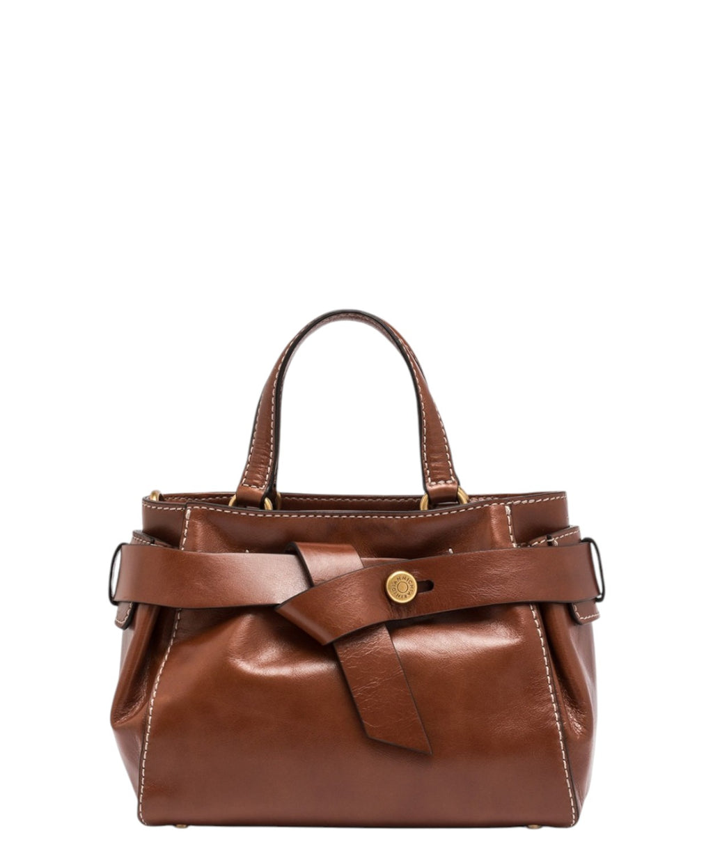 Bolso de mujer Gianni Chiarini Miranda Small de piel con efecto vintage