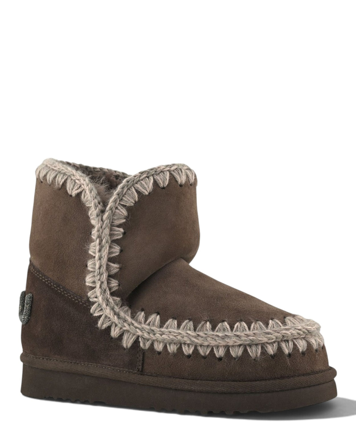 Damenstiefel Mou Eskimo 18 Glitter Logo aus Schaffell