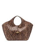 Damentasche Gianni Chiarini Infinity aus Leder mit Pythonprint
