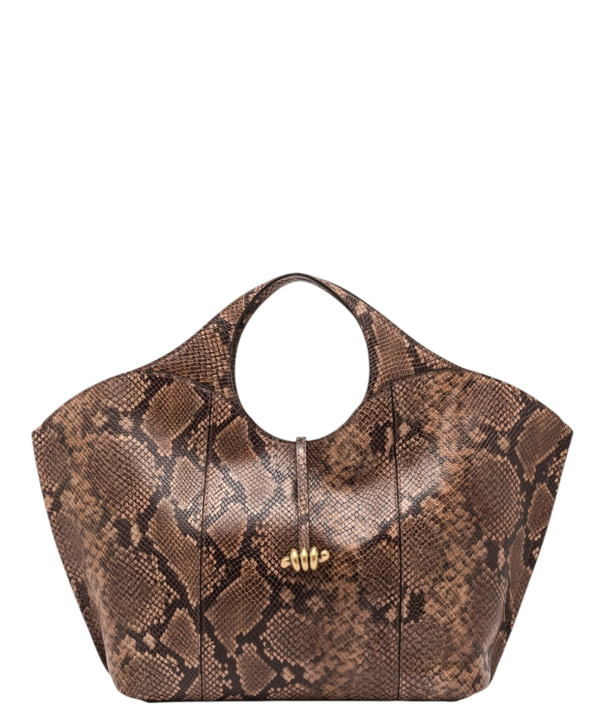 Damentasche Gianni Chiarini Infinity aus Leder mit Pythonprint
