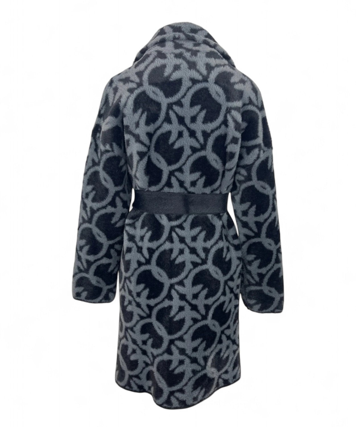 Cappotto Pinko Zante in Tessuto Effetto Pelo con Cintura-Pinko-Cappotti-Vittorio Citro Boutique