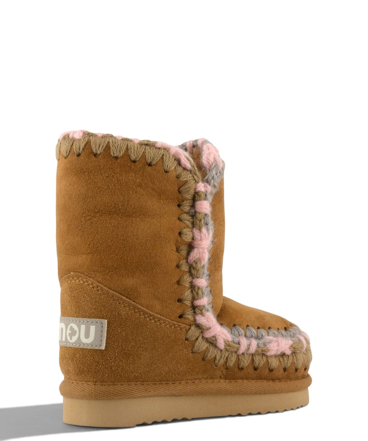 Mou Eskimo Kid Overstitch-Stiefel für Kinder aus Lammfell
