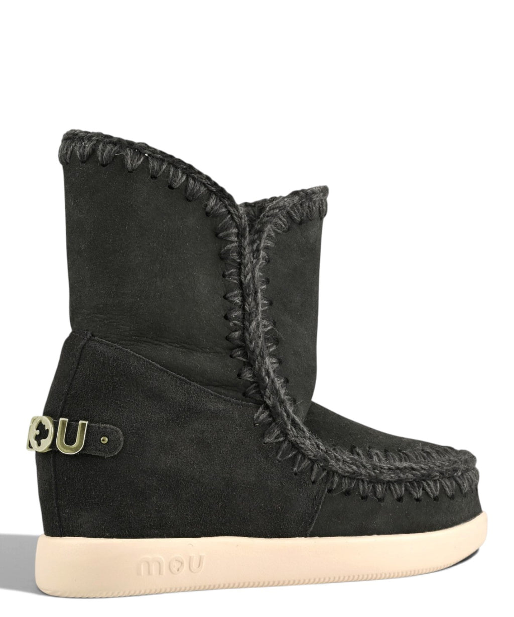 Damenstiefel Mou New Inner Wedge Suede mit innerem Keilabsatz
