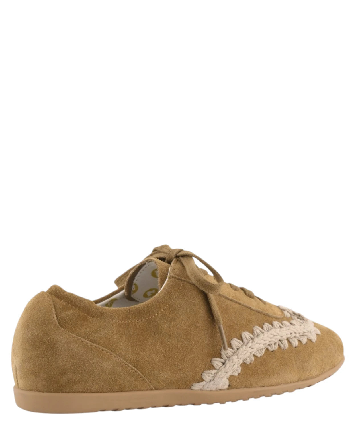 Mou Lace-Up Ballet Sneaker con Lacci in Pelle Scamosciata