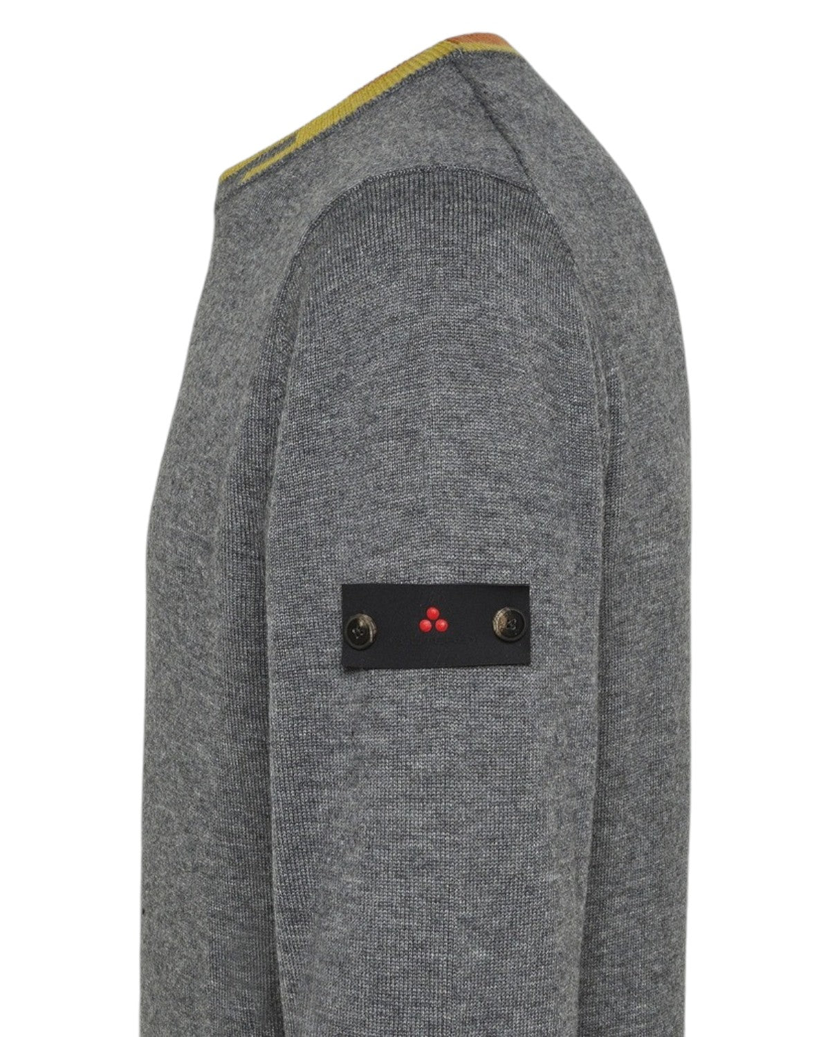 Maglione Marlon 04 in misto lana con dettagli a contrasto-Peuterey-Maglieria-Vittorio Citro Boutique