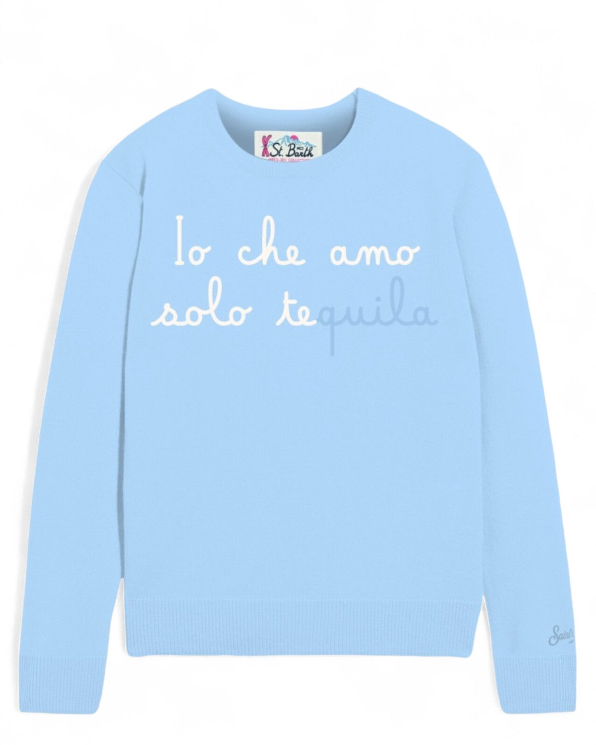 Maglione girocollo New Queen Tequila-Mc2 Saint Barth-Felpe-Vittorio Citro Boutique