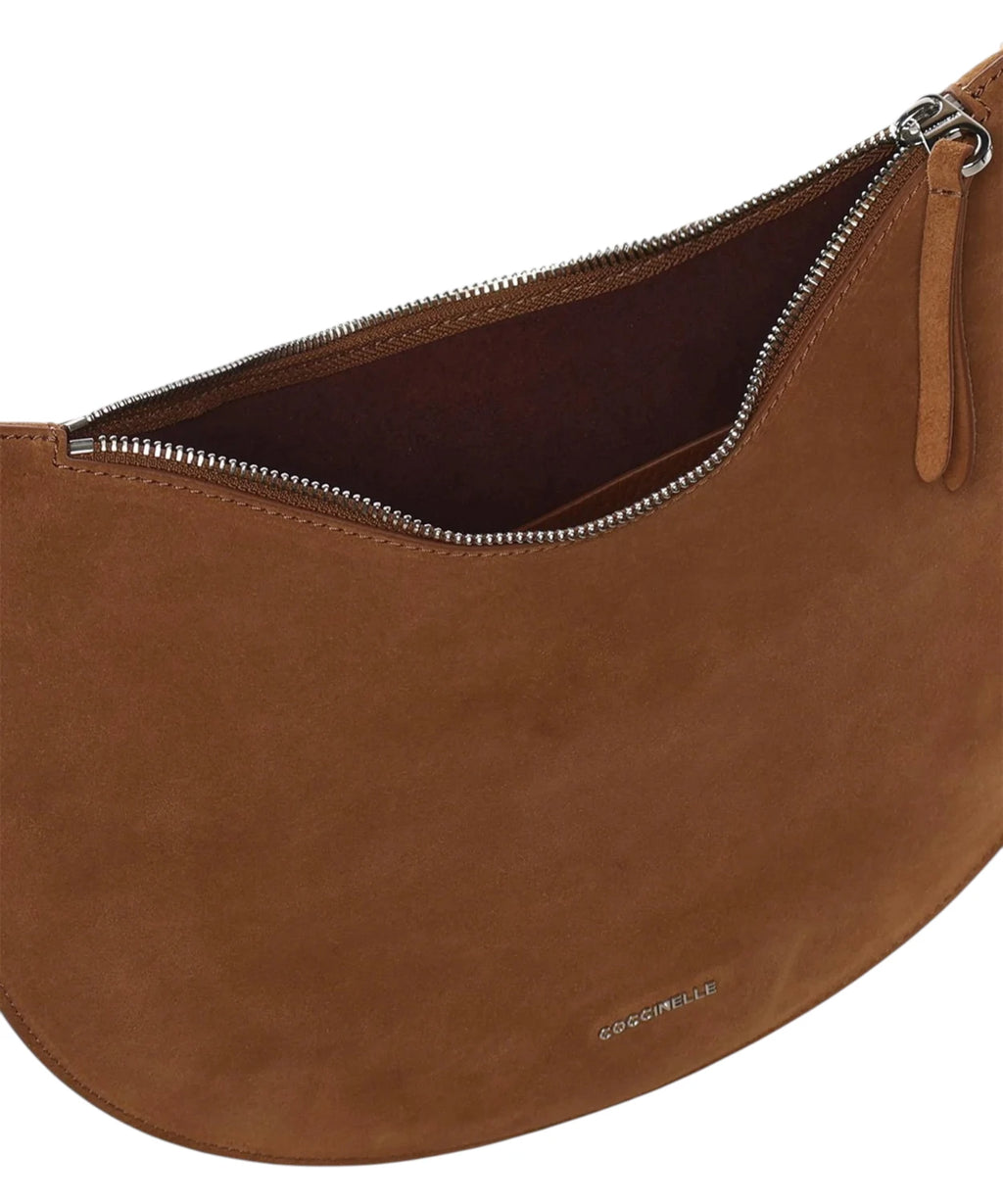 Borsa Coccinelle Sunup Medium in Camoscio