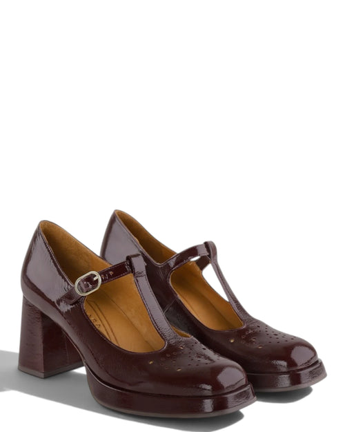 Scarpe Donna Chie Mihara Kayla in Pelle Bordeaux