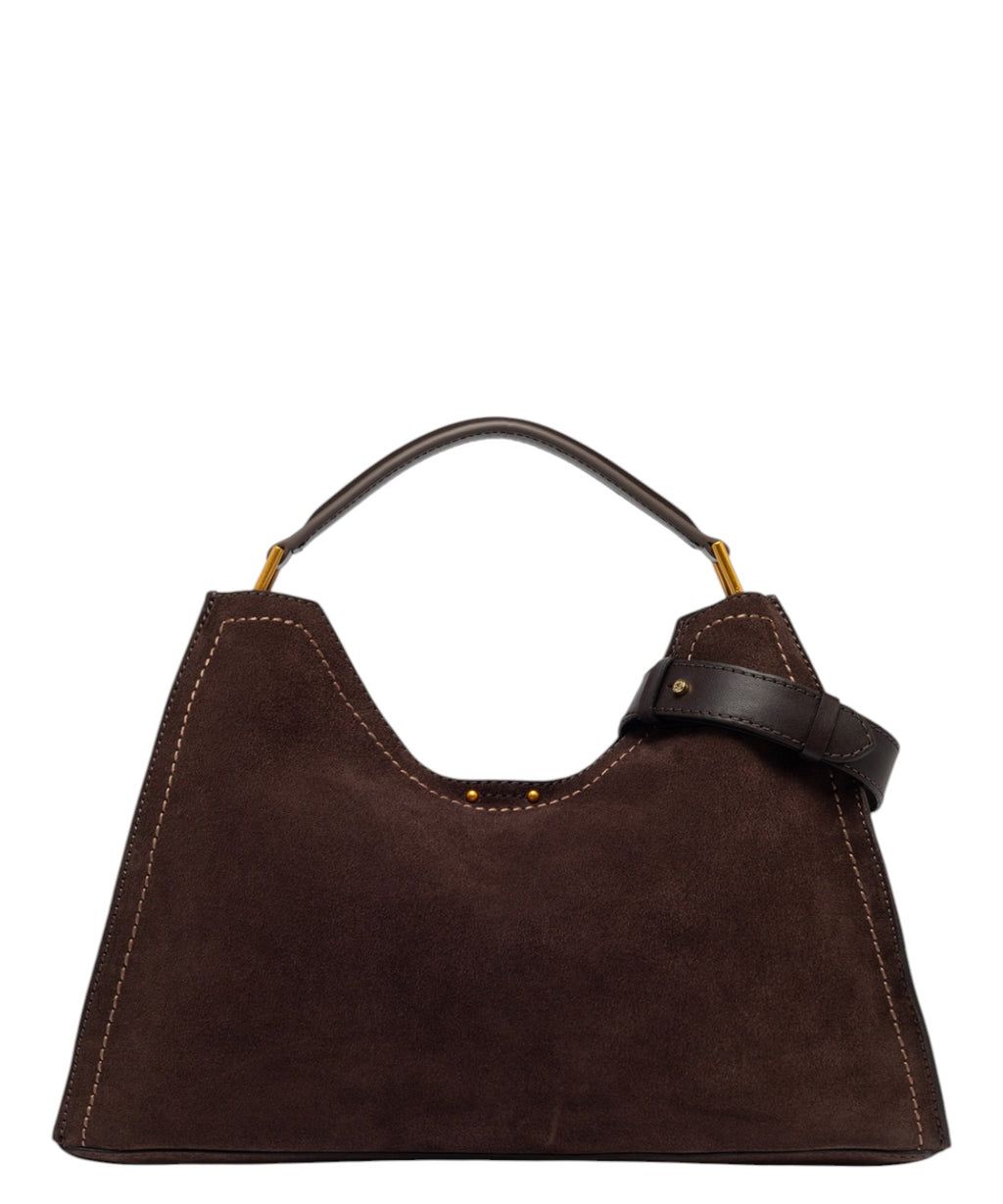Damenhandtasche Gianni Chiarini Aurora aus Veloursleder
