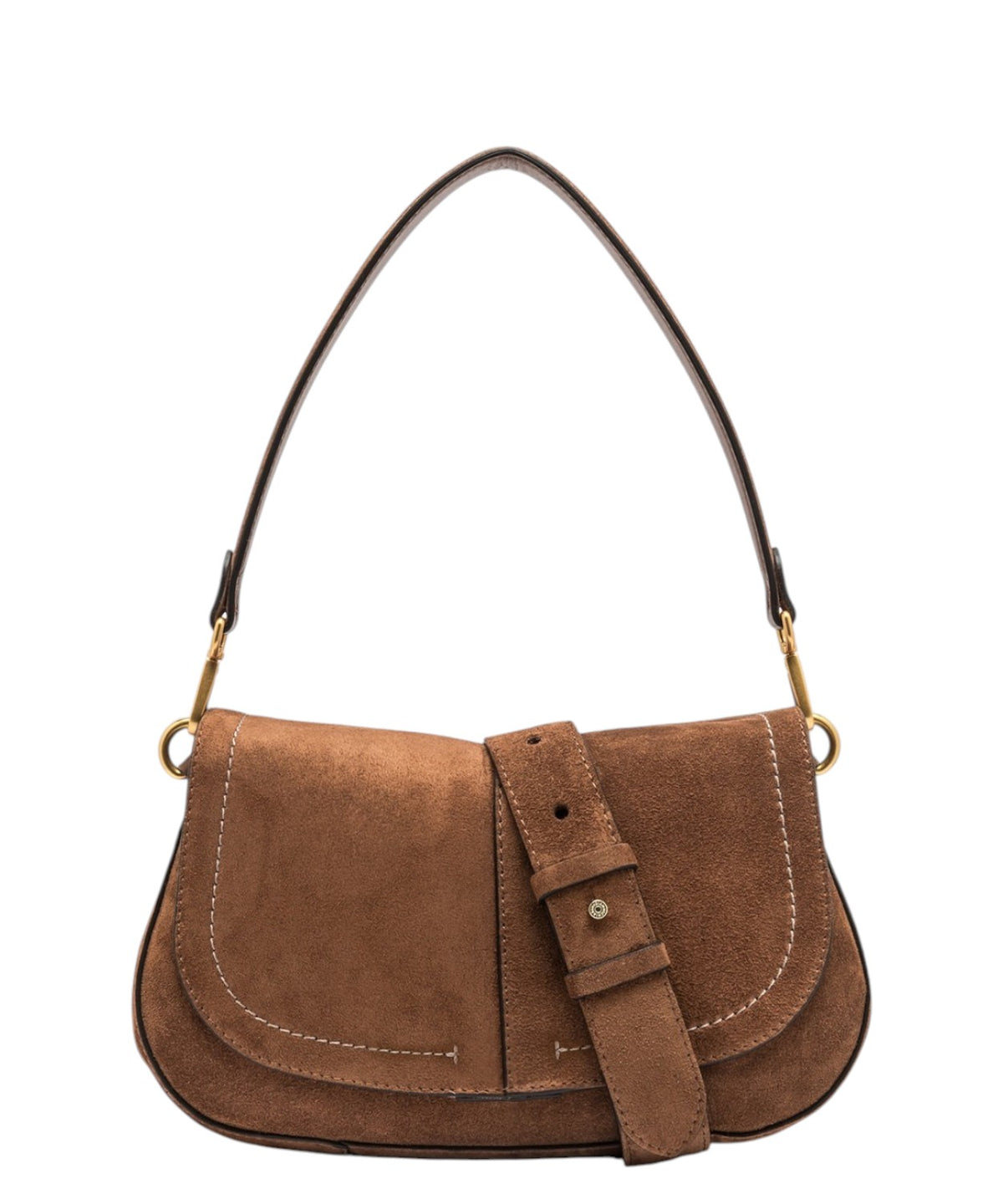 Damenhandtasche Gianni Chiarini Helena Round aus Veloursleder