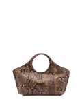 Bolso de mujer Gianni Chiarini Infinity Mini de piel con estampado de pitón