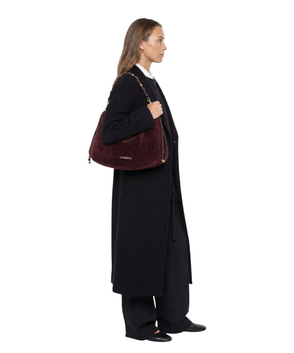 Damenhandtasche Gianni Chiarini Morgana aus Veloursleder