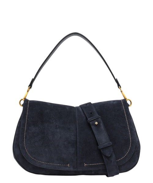 Чанта Gianni Chiarini Helena Round от велур