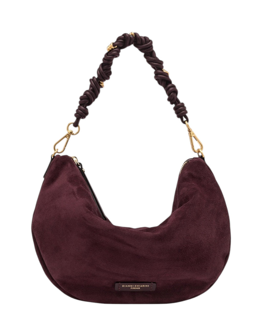 Borsa Gianni Chiarini Cleo Hobo in Pelle Scamosciata